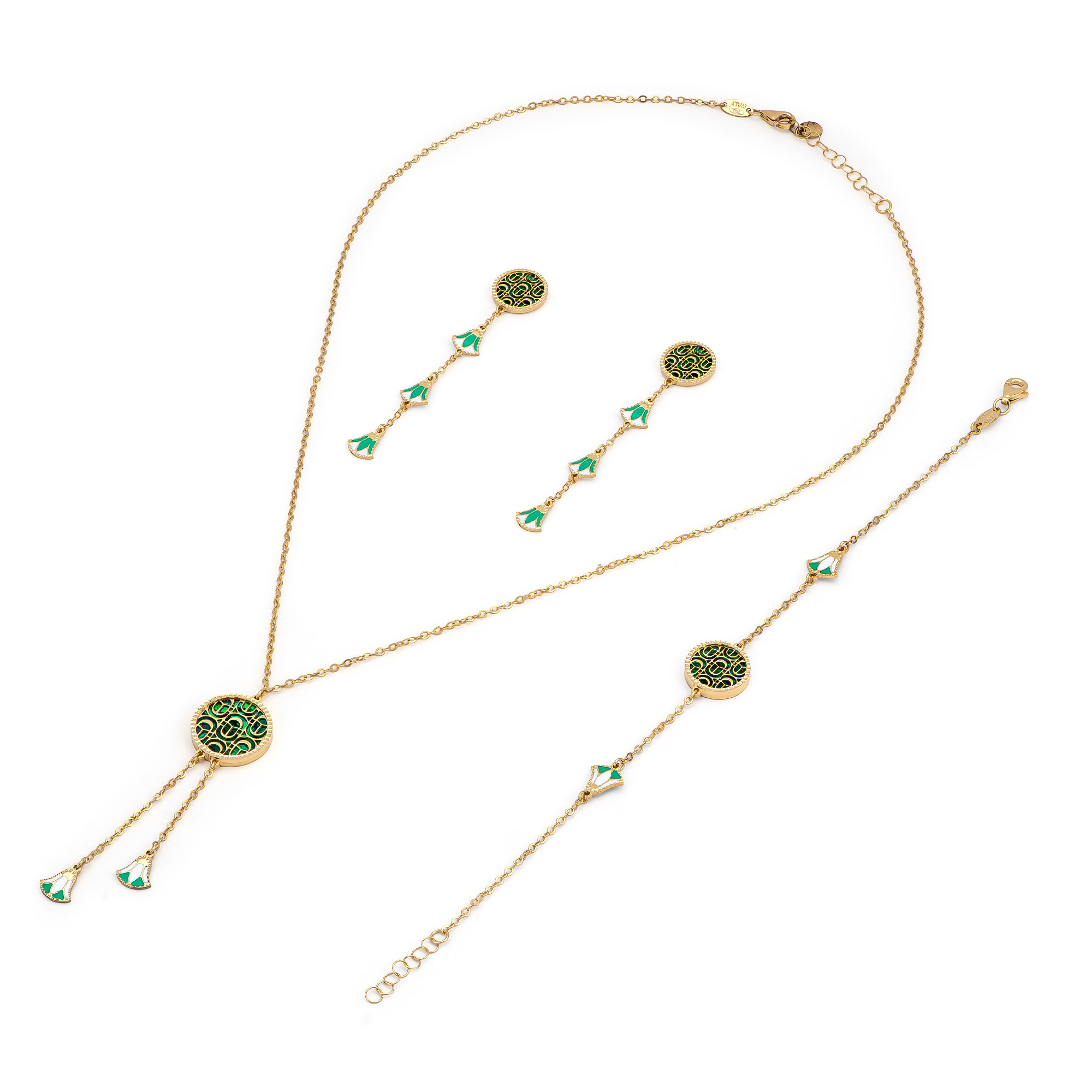 18K Fayrouz Gold Set