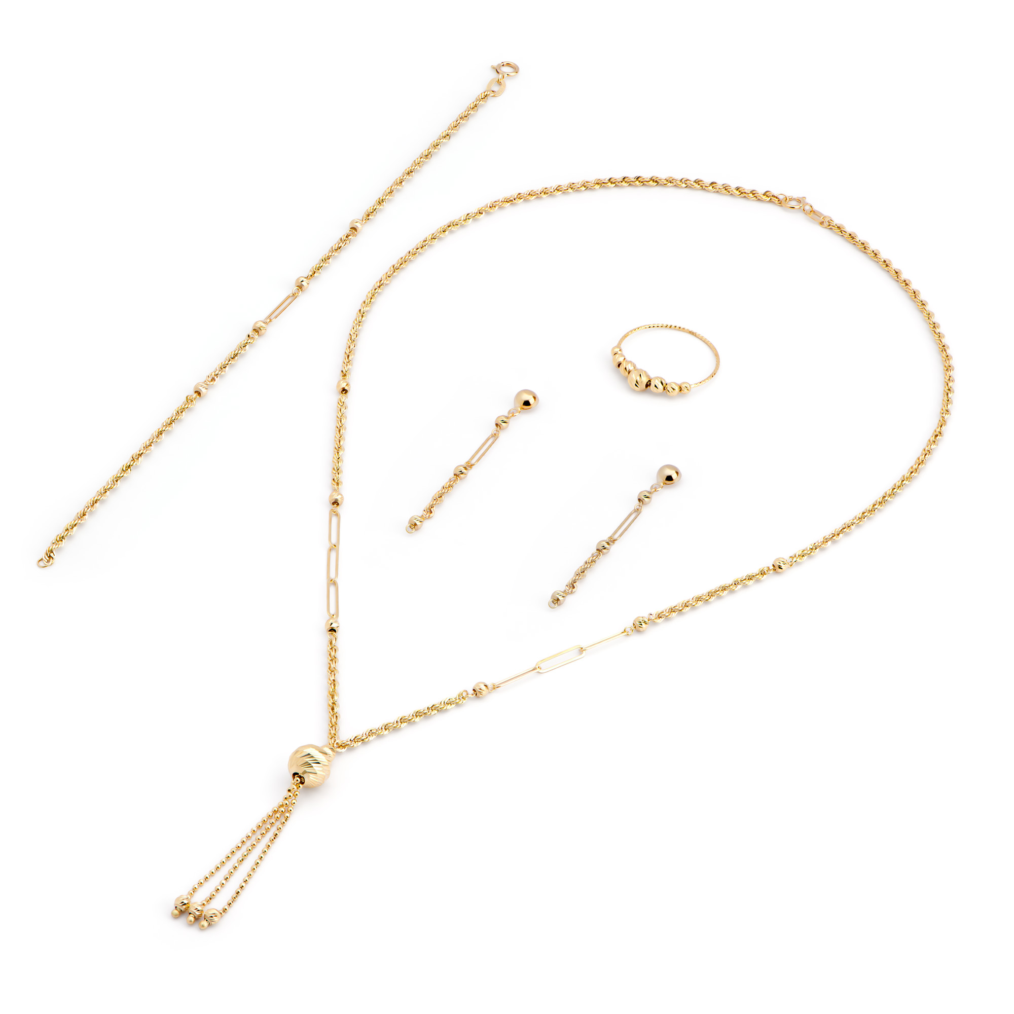 18K Lyzandar Gold Set