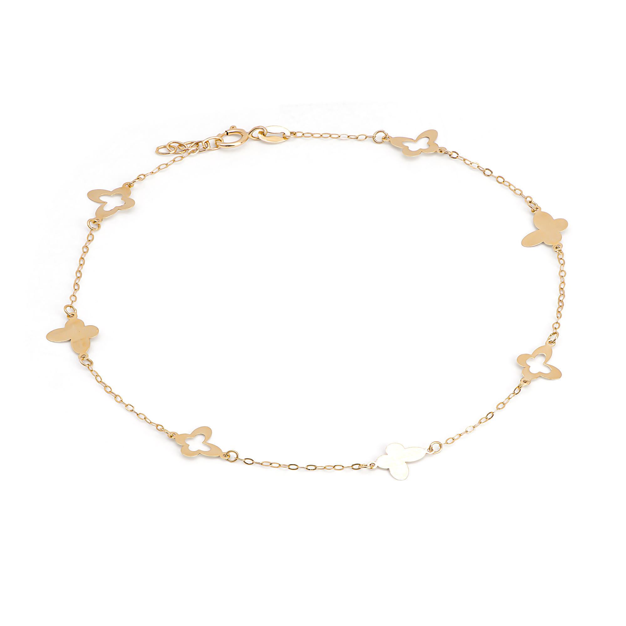 خلخال فيلاي من الذهب عيار 18 قيراط