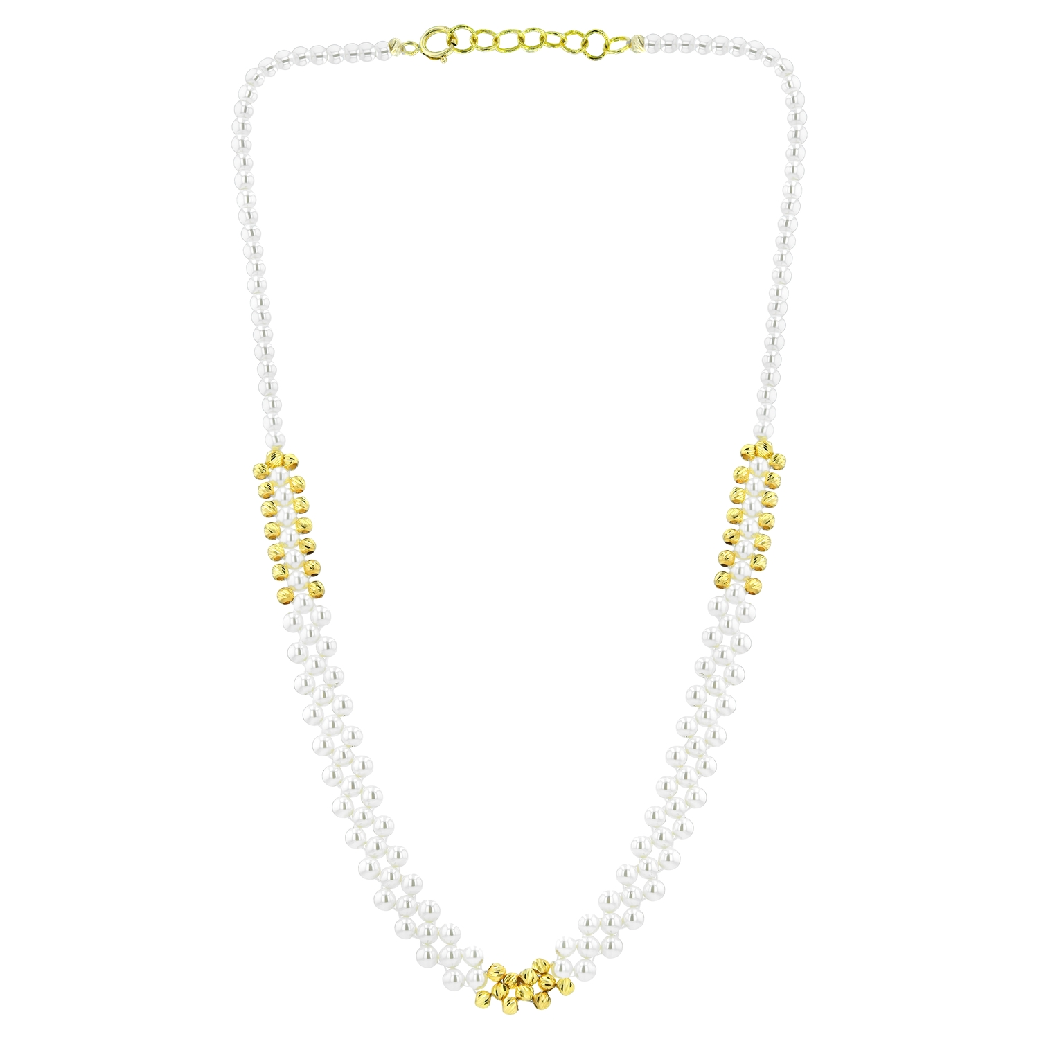 18K pearl necklace