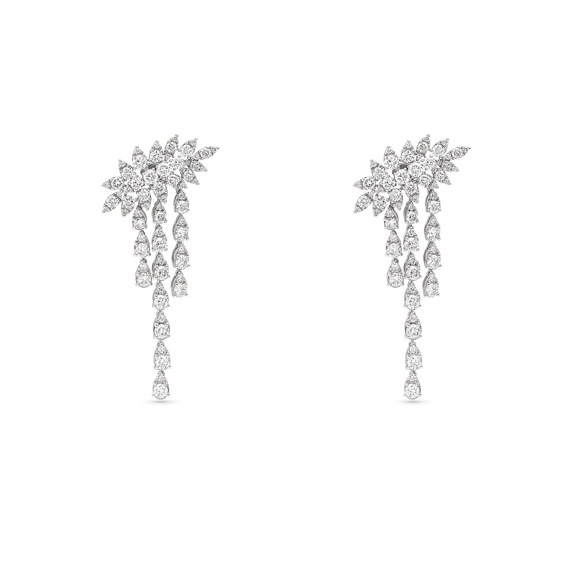 8.17CT Iguax Diamond Earrings