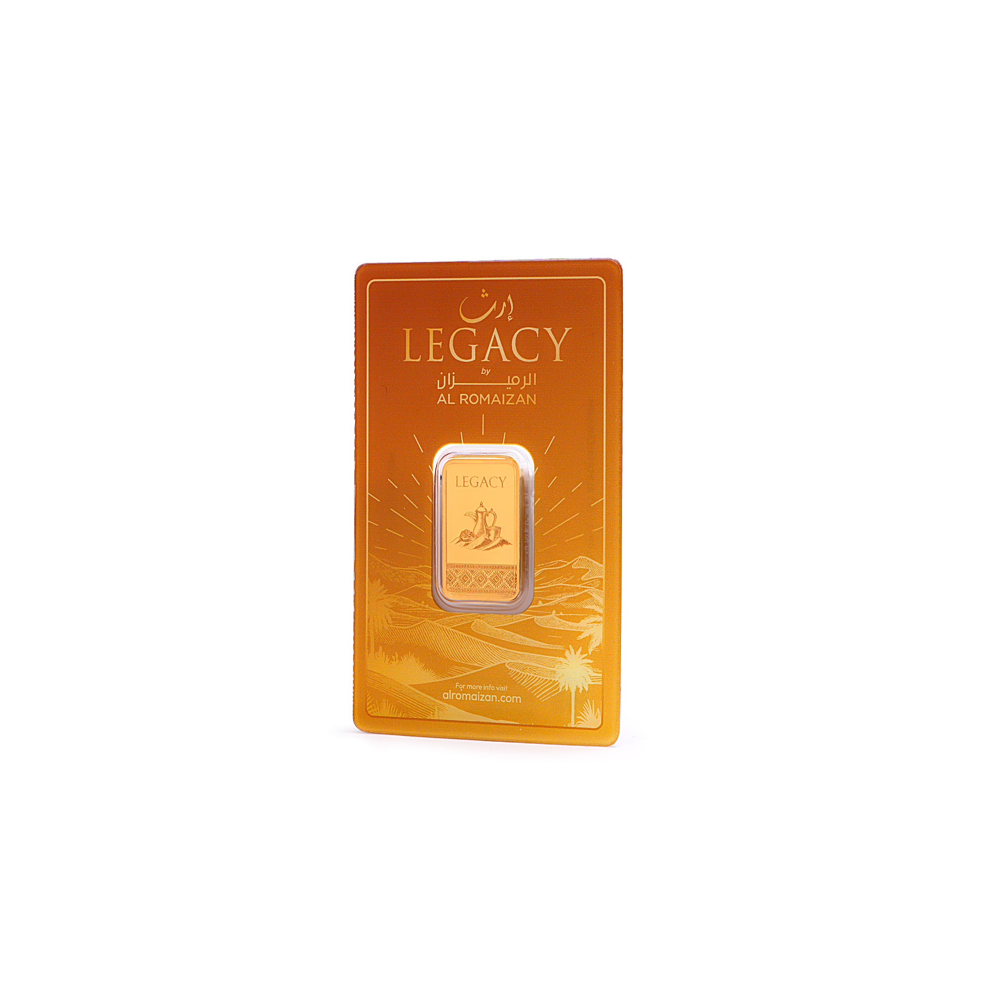 24K Dallah Gold Bar (20g) – The Legacy Collection