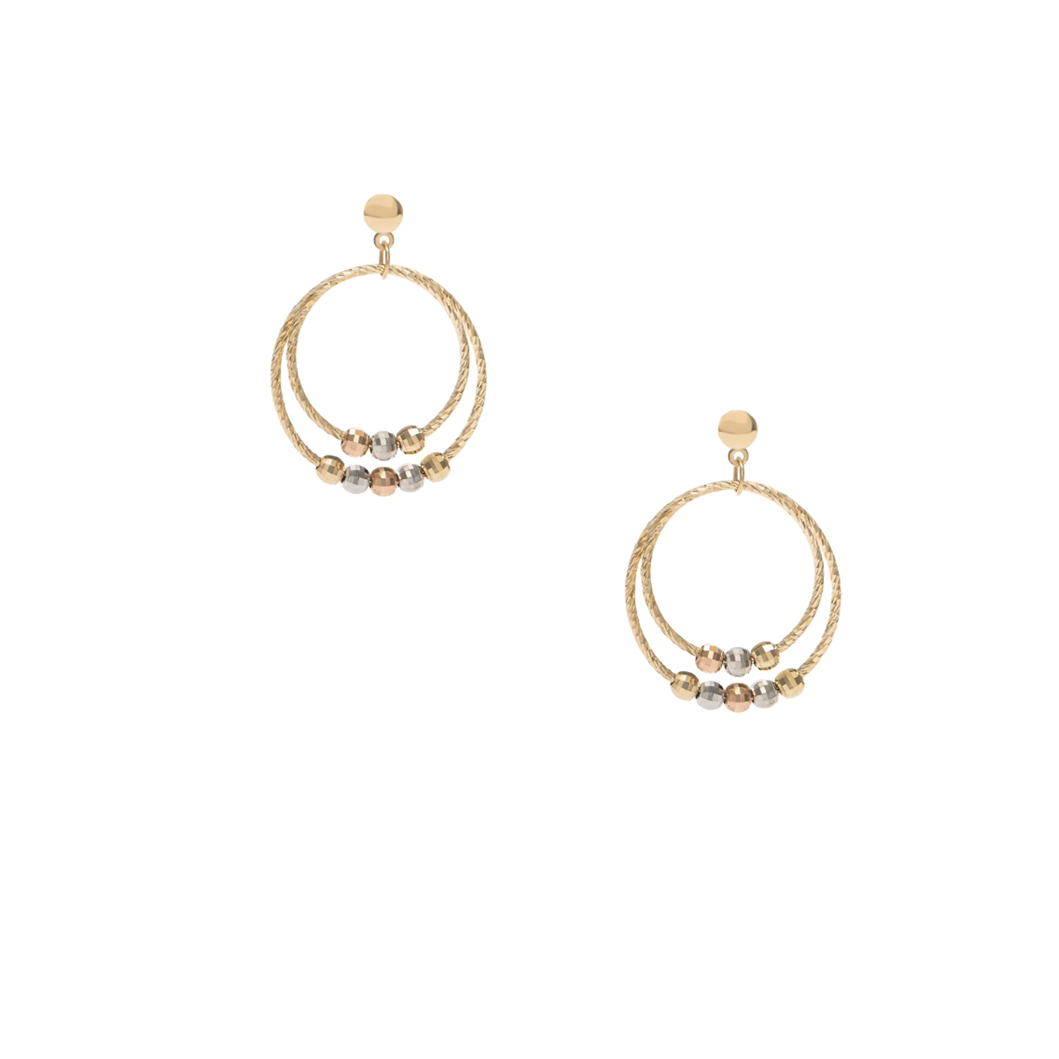 18K Gold Earring