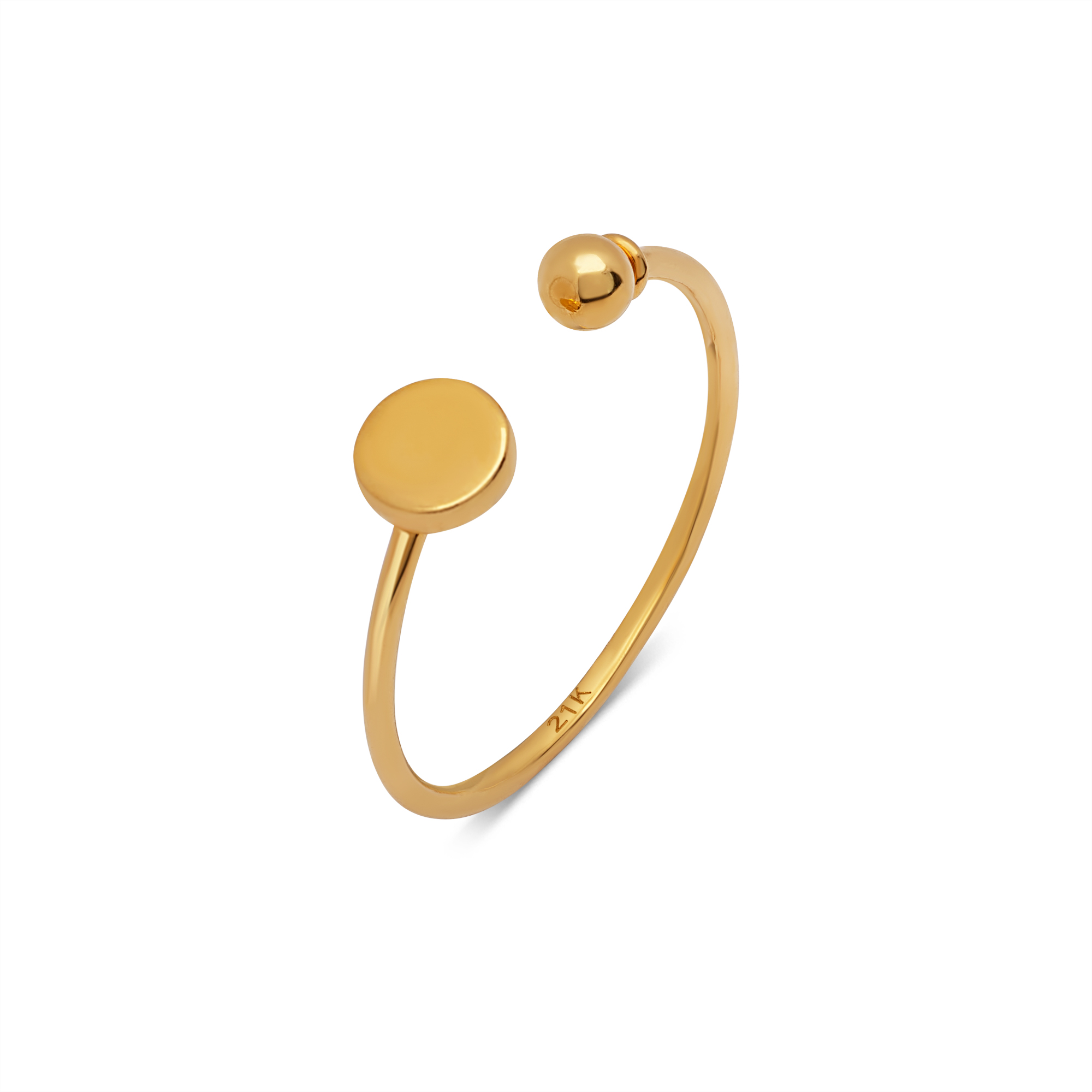 21K Nia Gold Ring