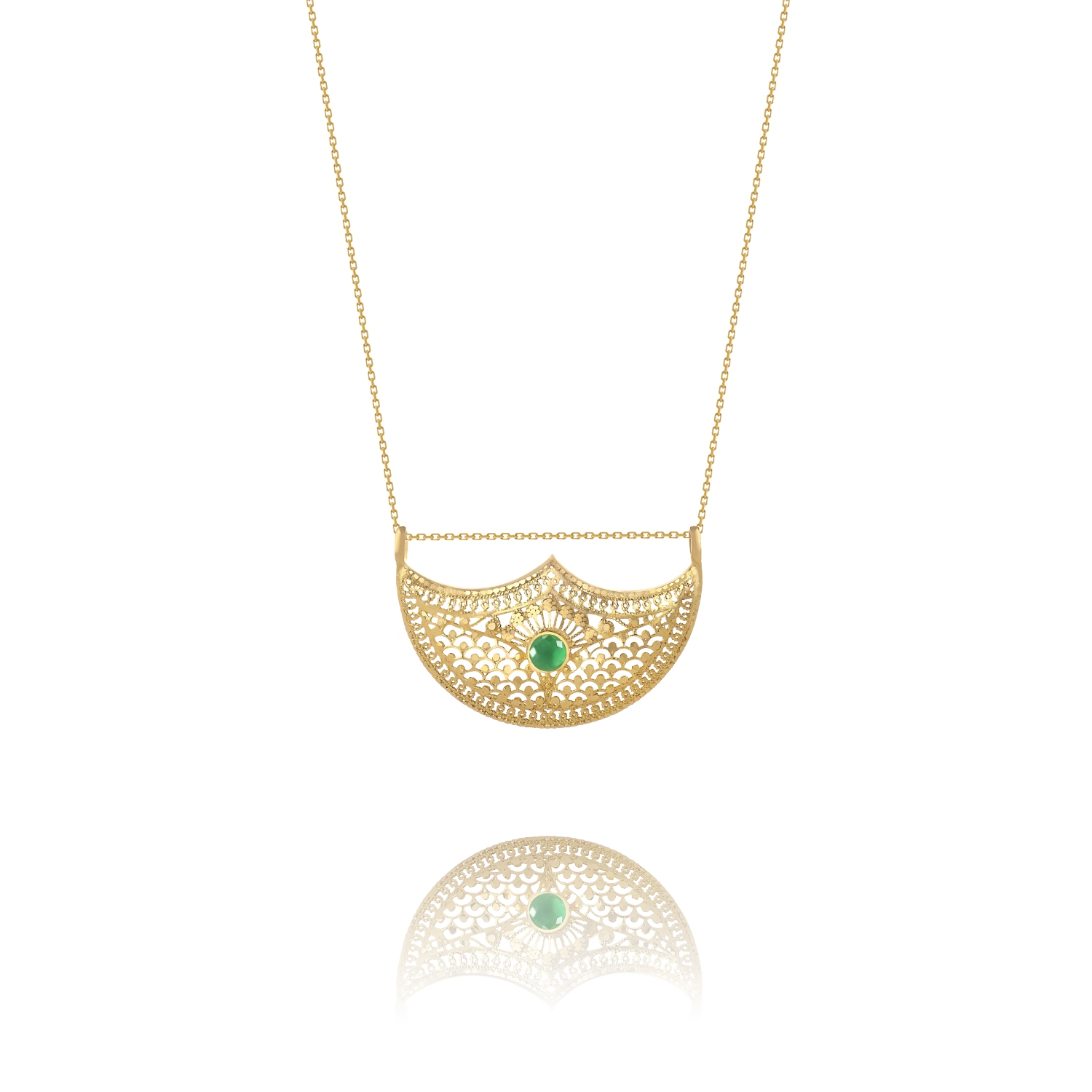21K Traditional Gold Necklace