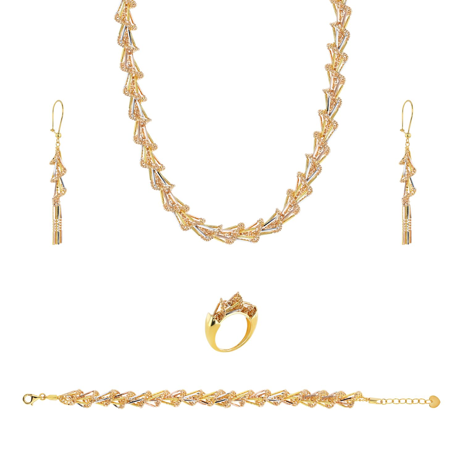 21K Gauzy Gold Set