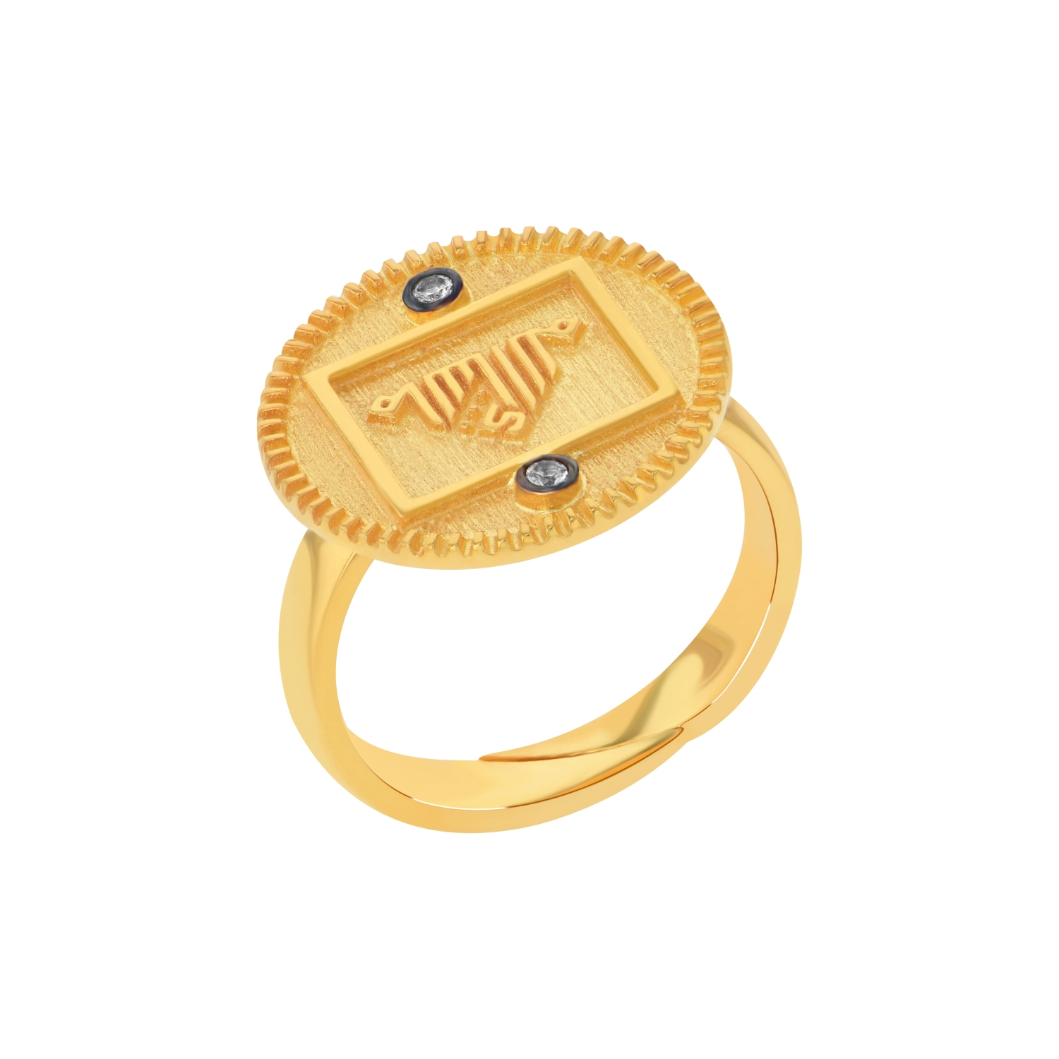 21K Traditional Gold Ring