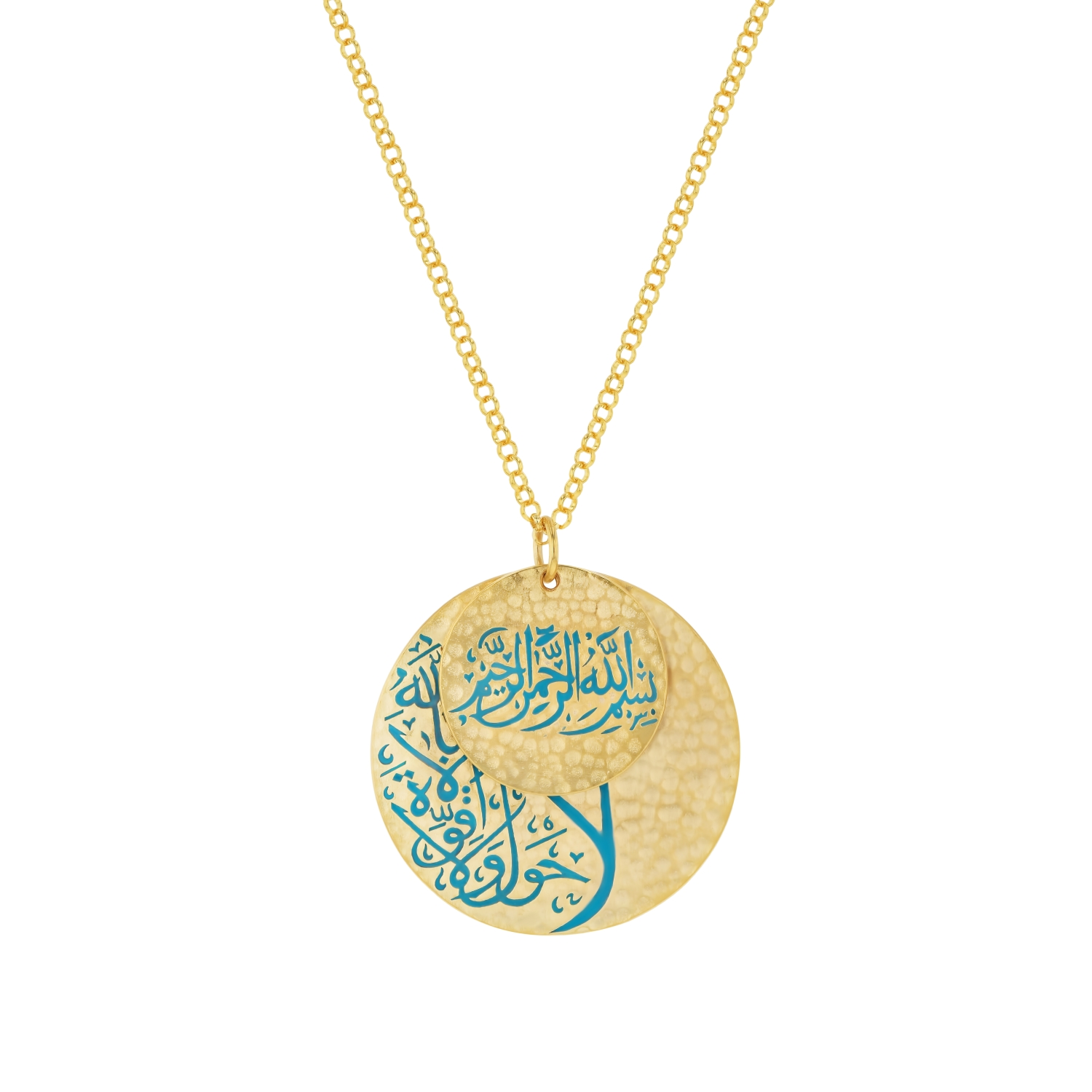 21K Traditional Gold Pendant