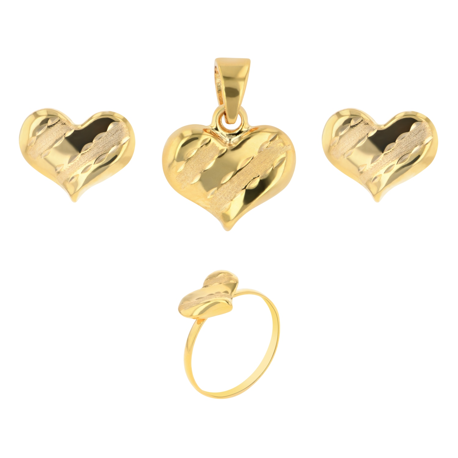 21K Kids' Gold Pendant Set