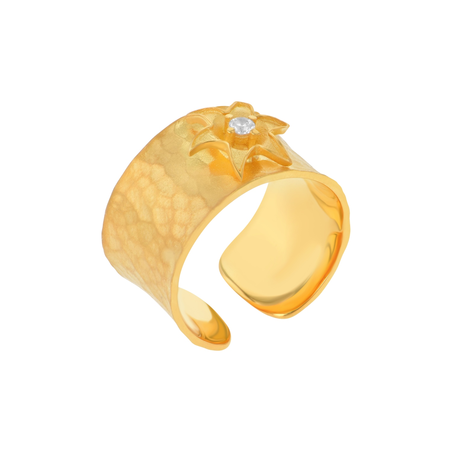 21K Adjustable Gold Ring