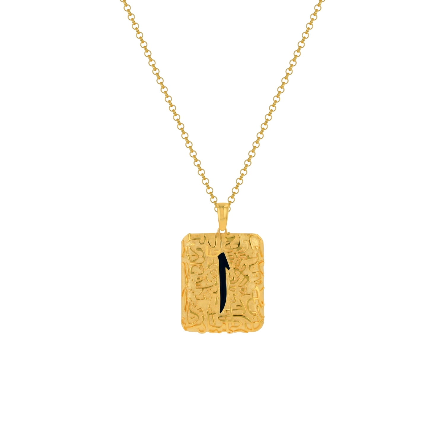 21K Traditional Gold Pendant