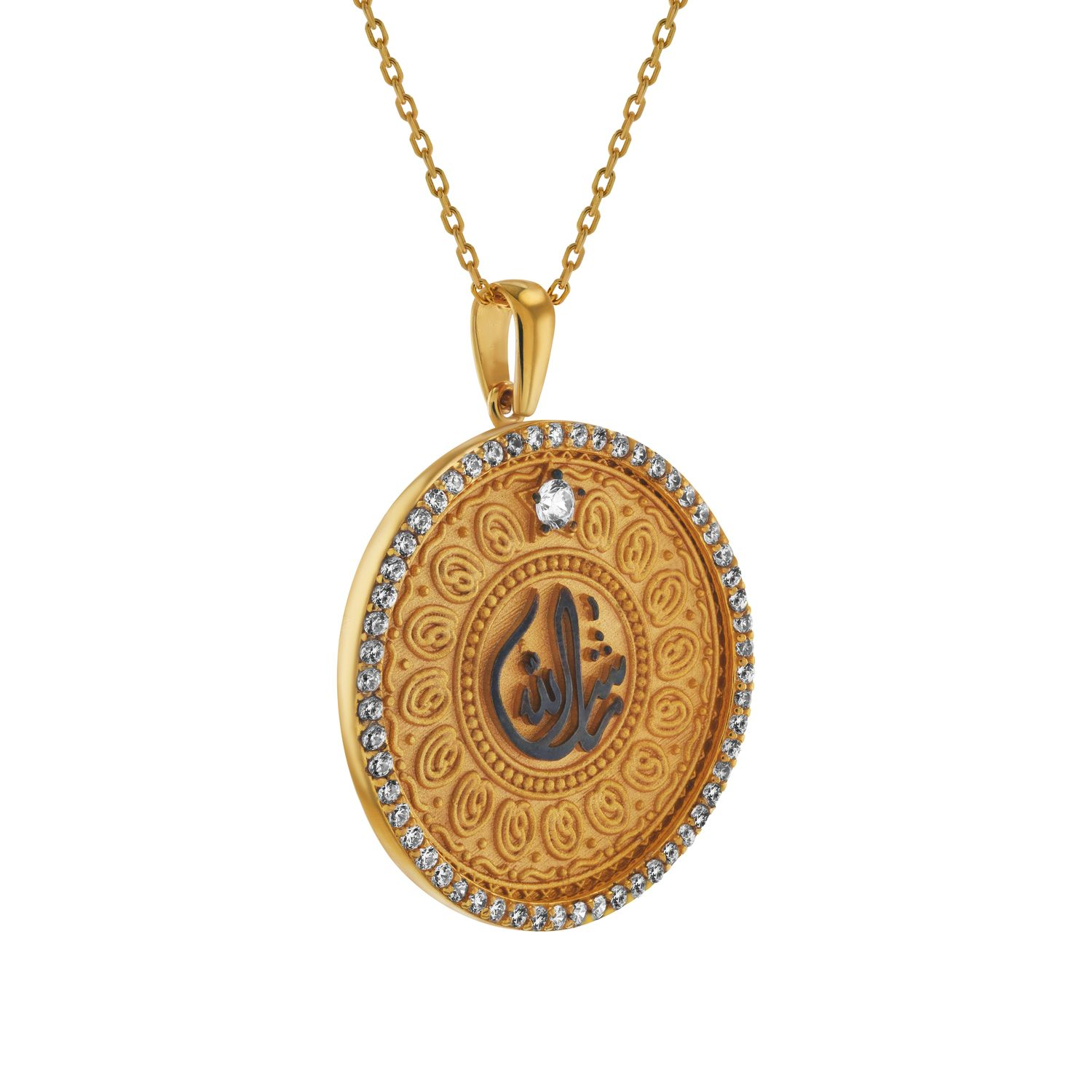 21K Traditional Gold Pendant