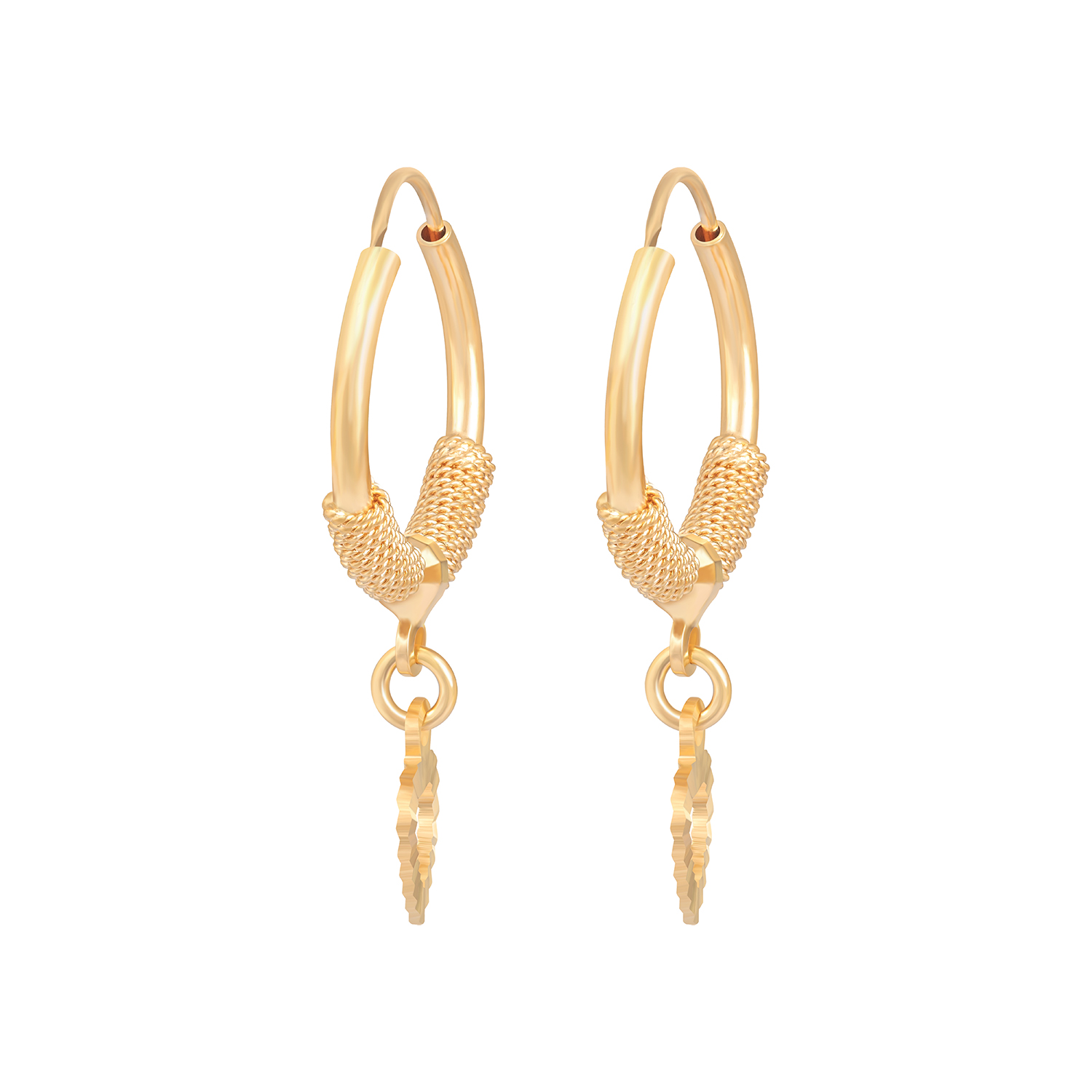 21K Gold Earring