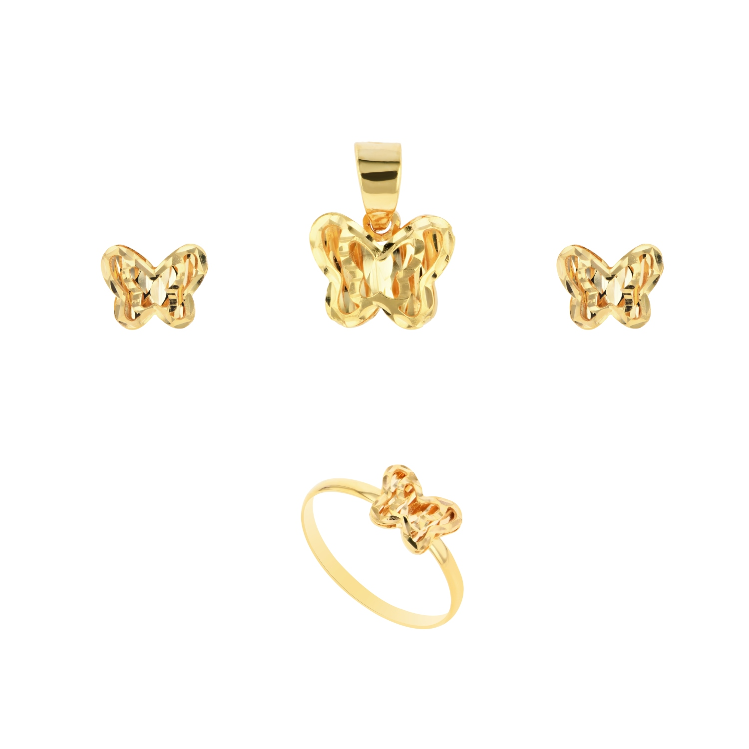21K Kids' Gold Pendant Set