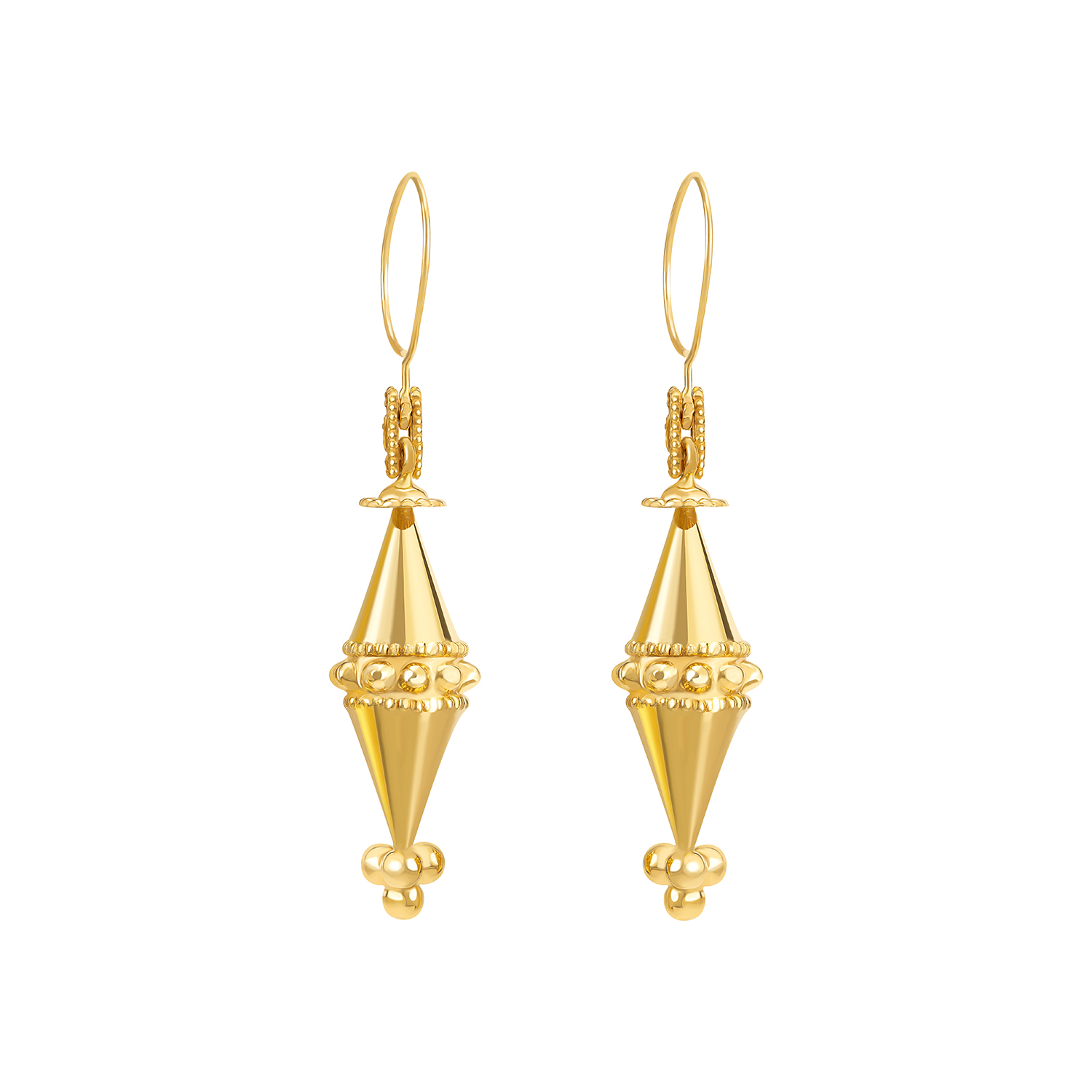 21K Traditional Gold Earring