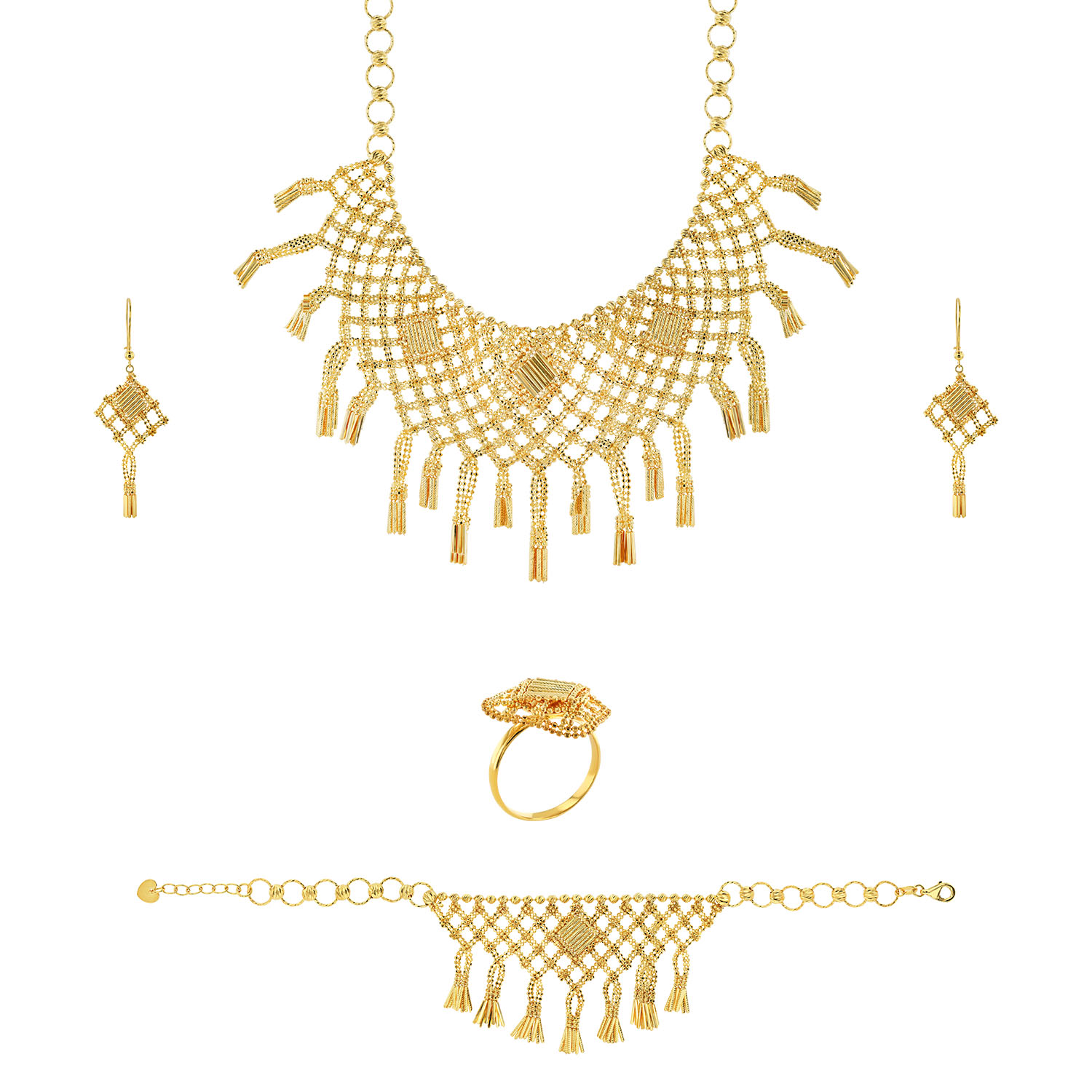 21K Gauzy Gold Set