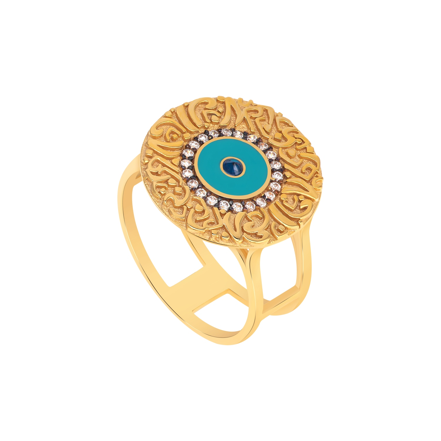 21K Traditional Gold Ring