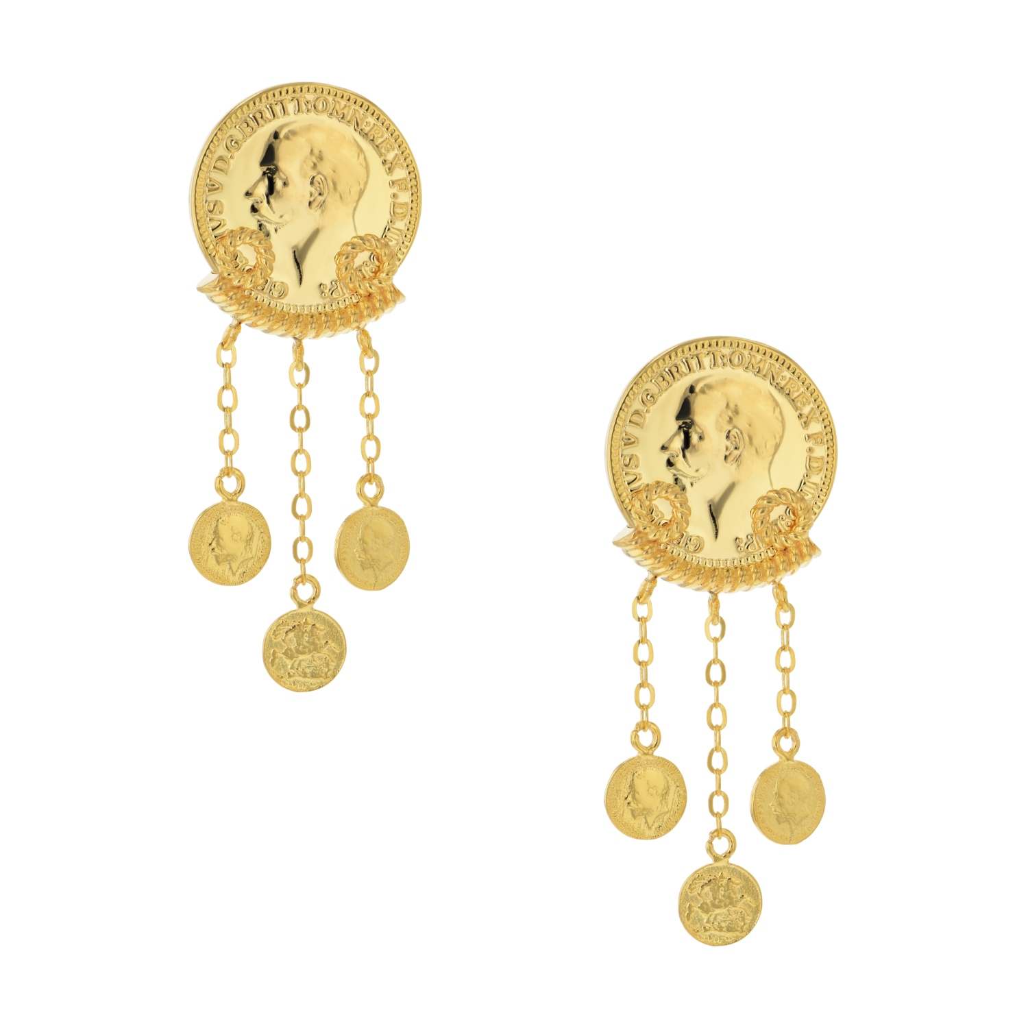 طقم ذهب عيار 21