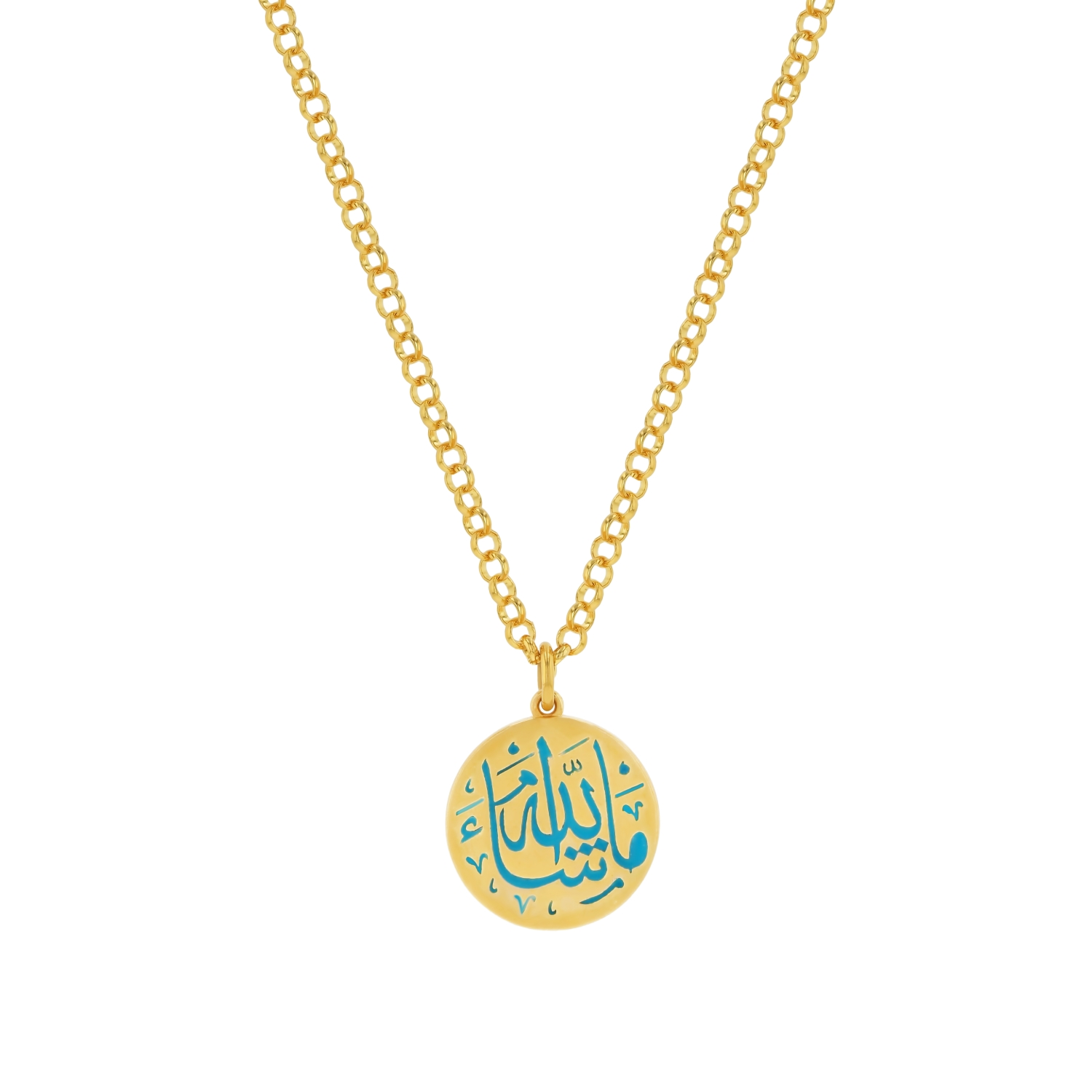 21K Traditional Gold Pendant