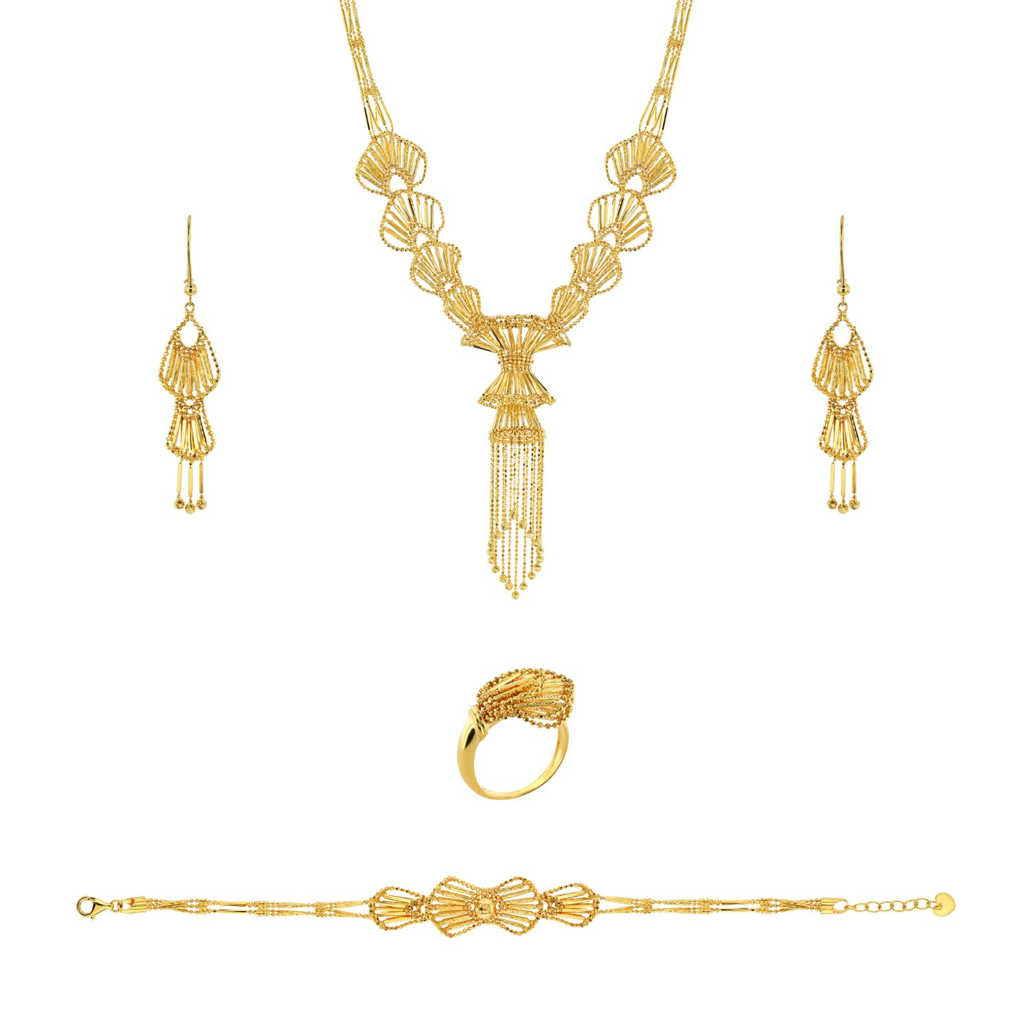 21K Gauzy Gold Set