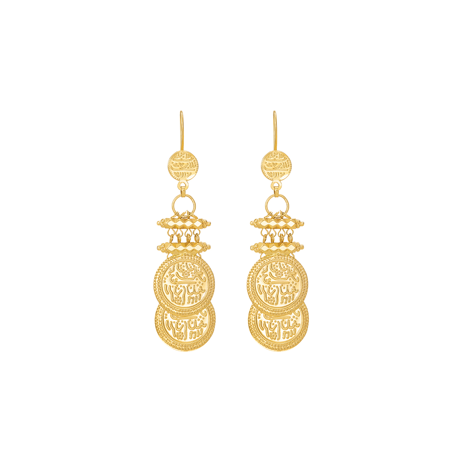 21K Traditional Gold Earring