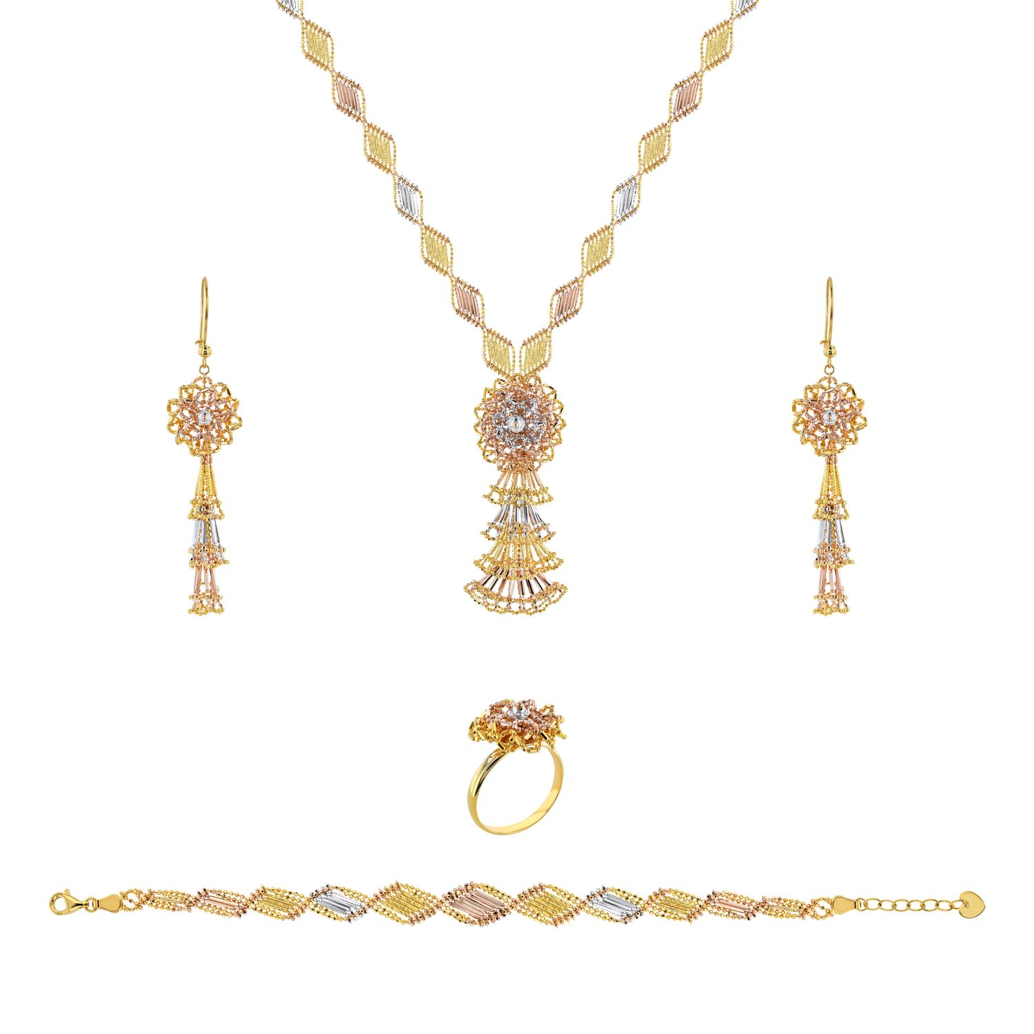 21K Gauzy Gold Set