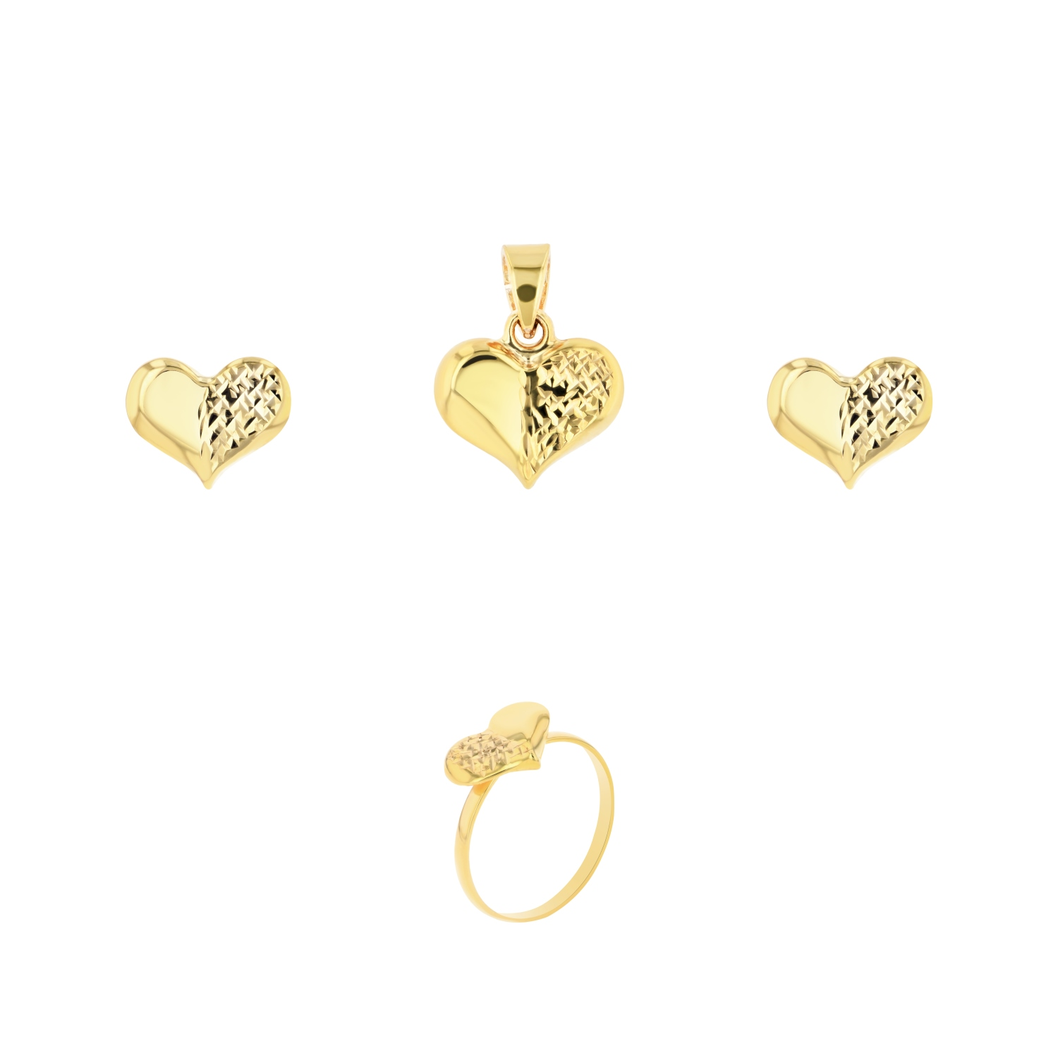 21K Kids' Gold Pendant Set