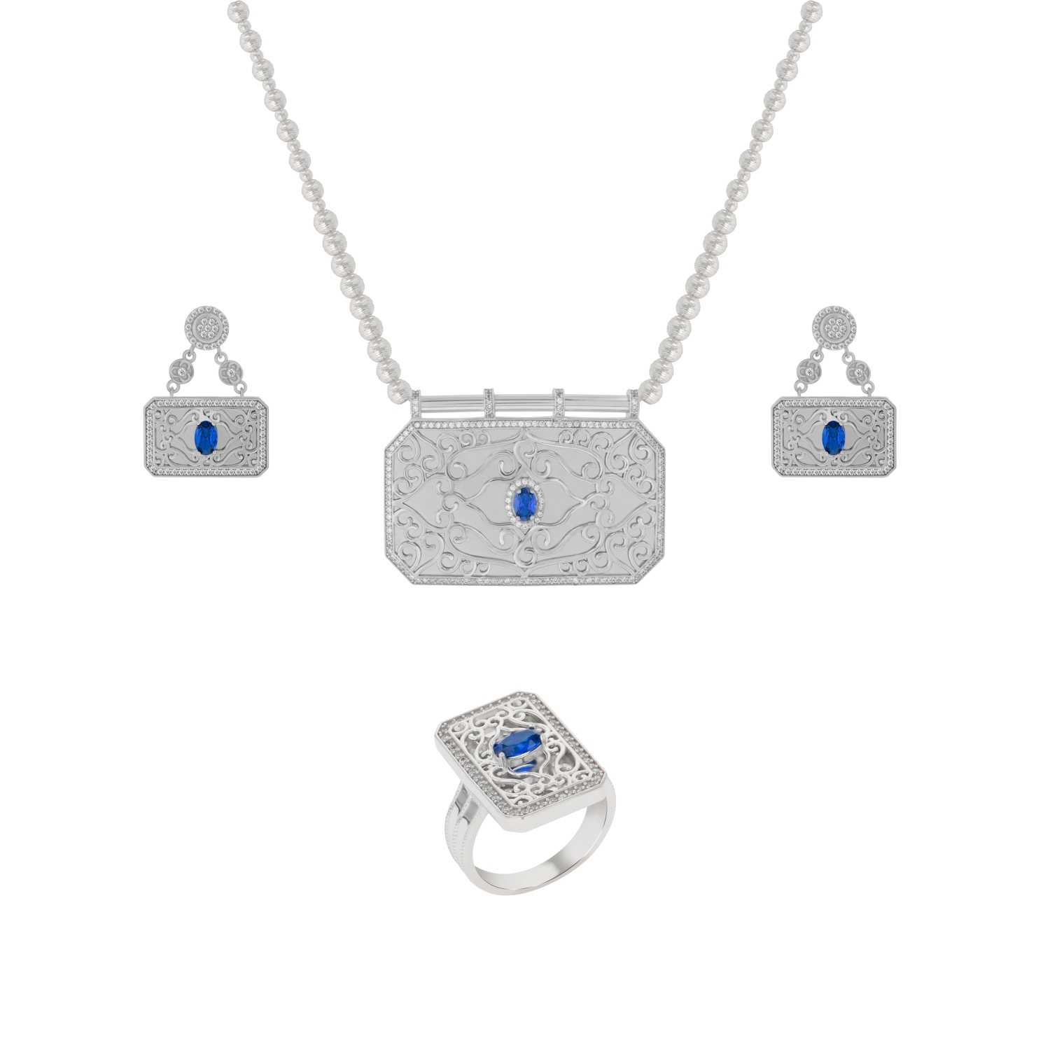 21K Traditional Gold Set