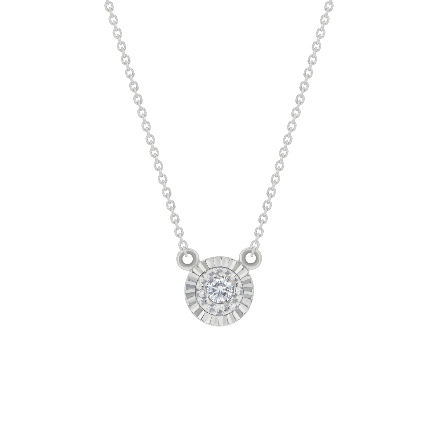 0.07CT Diamond Necklace