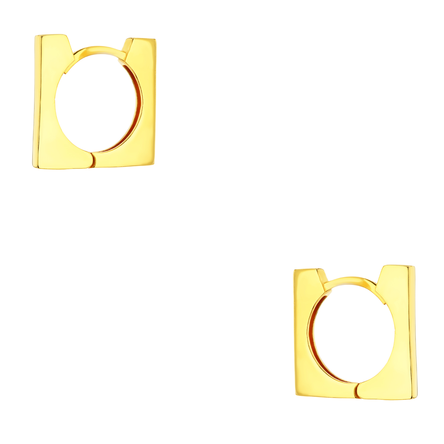 حلق ذهب عيار 21