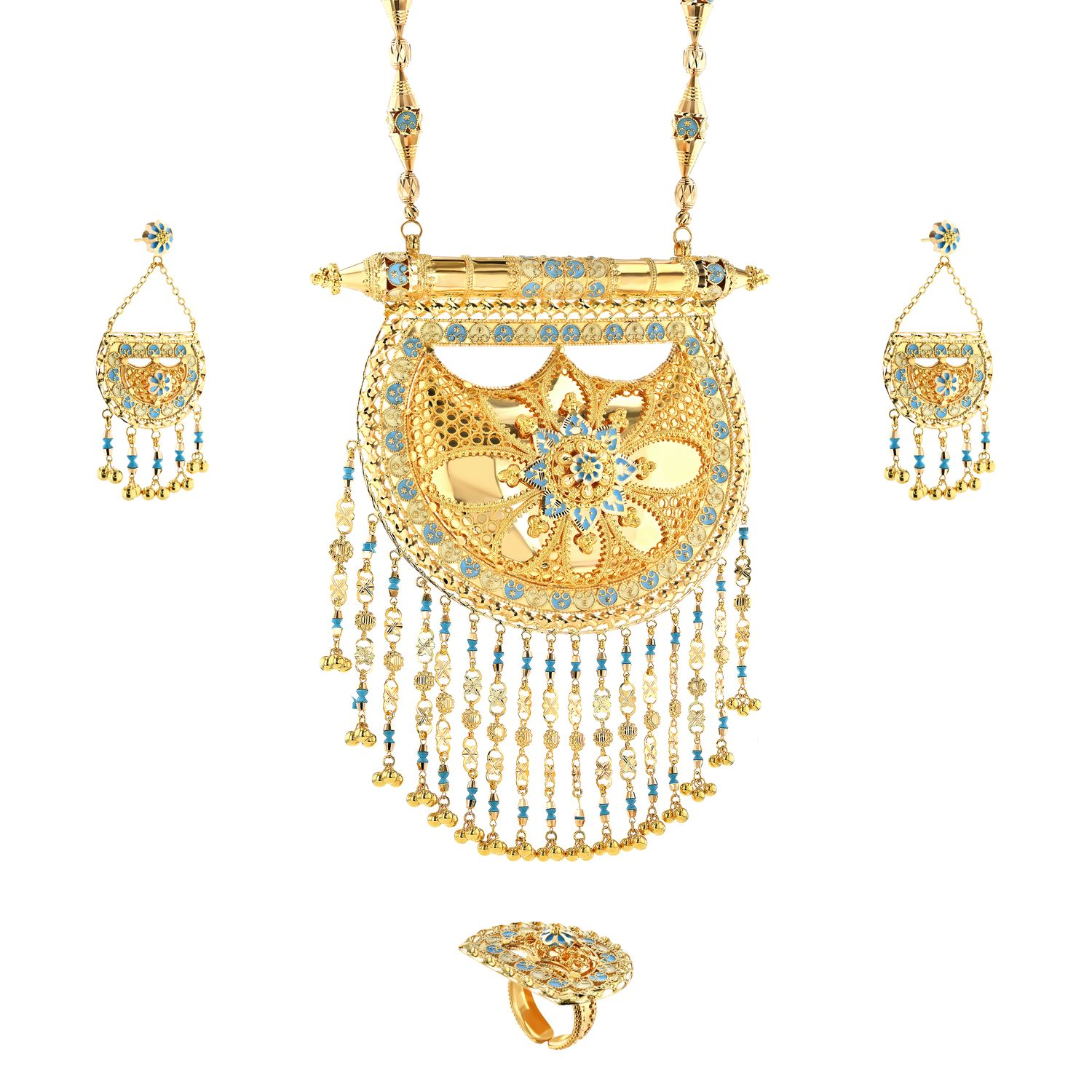 21K Sun Traditional Gold Set