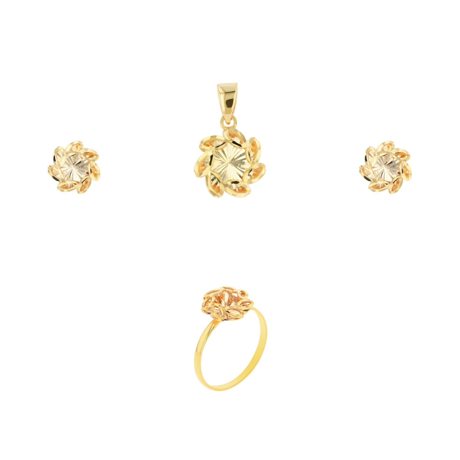21K Kids' Gold Pendant Set