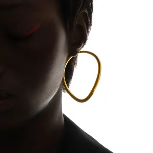 18K Astatic gold Earring