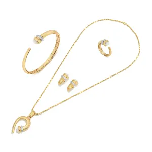 21K Gold Celestial Charm Set