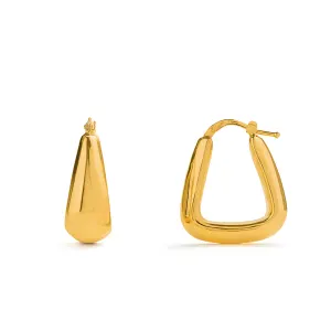 18K Harmony Gold Earrings.