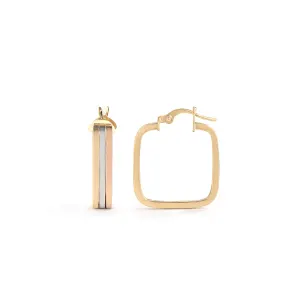 18K Chic Gold Earrings