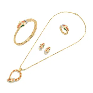 21k Gold Tropical Treasure Set