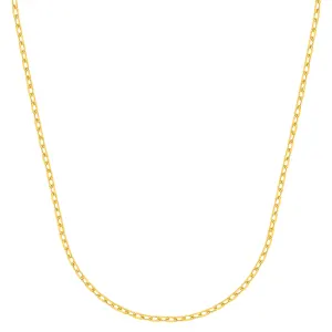 21K Gilded Glow Gold Chain