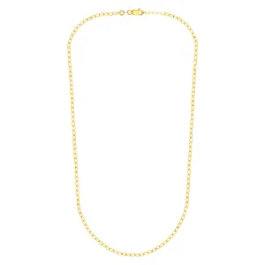 21K Aura Simple Glow Gold Chain