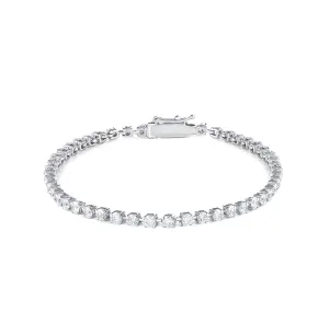 18K White Gold Gala Bracelet.