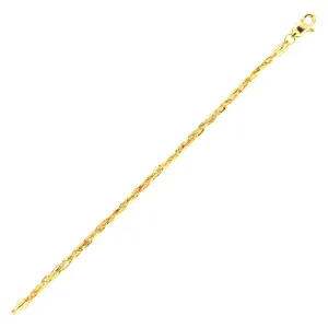 18K Tapestry Gold Bracelet