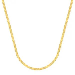 21K Twist Chain Necklace