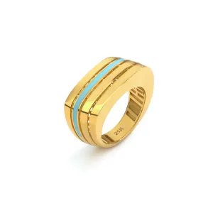 21K Chic Gold Ring