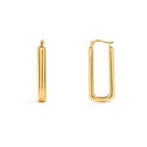 18K Vintage Chic Gold Earrings