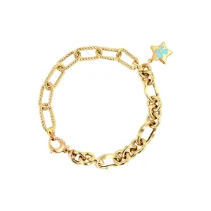 Lowe Star 21K Gold Bracelet