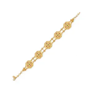 21K Cadence Gold Bracelet