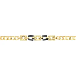 18K Locked Gold Bracelet