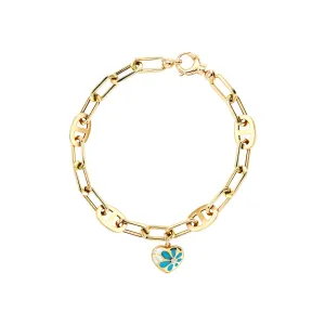 Glowe Blossoming 21K Gold Bracelet