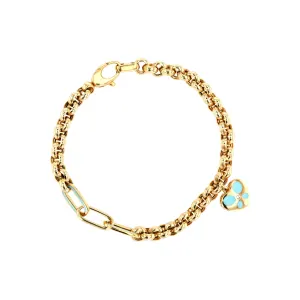 Serenity of Lowe 21K Gold Bracelet