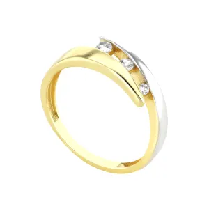 Harmony Bypass 18K Gold Ring